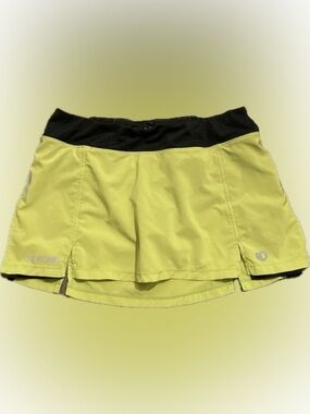 Pearl Izumi Pro Yellow and Black Athletic Skort Women's Size M